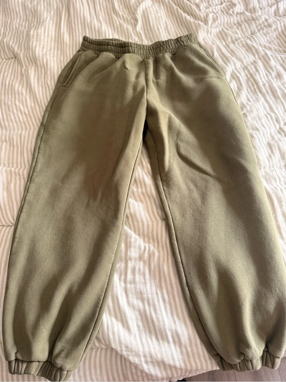 Comfrt Olive Green SweatPants